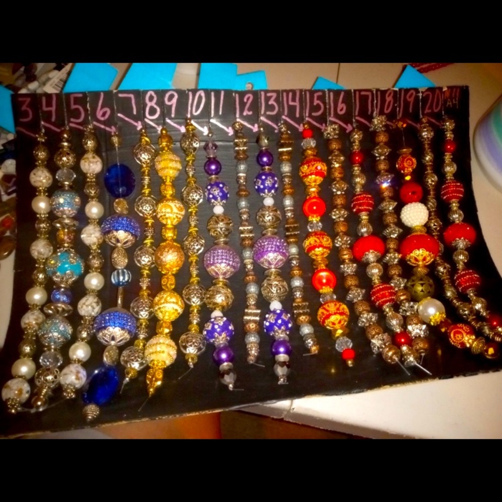 (A4) Metal Beads